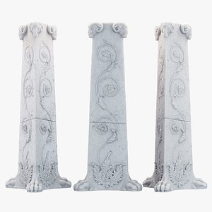 NEO-CLASSICAL MARBLE COLUMN model