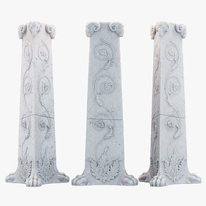 NEO-CLASSICAL MARBLE COLUMN