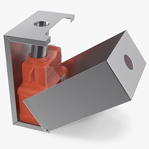 Sharps Container in Cabinet Post Medical