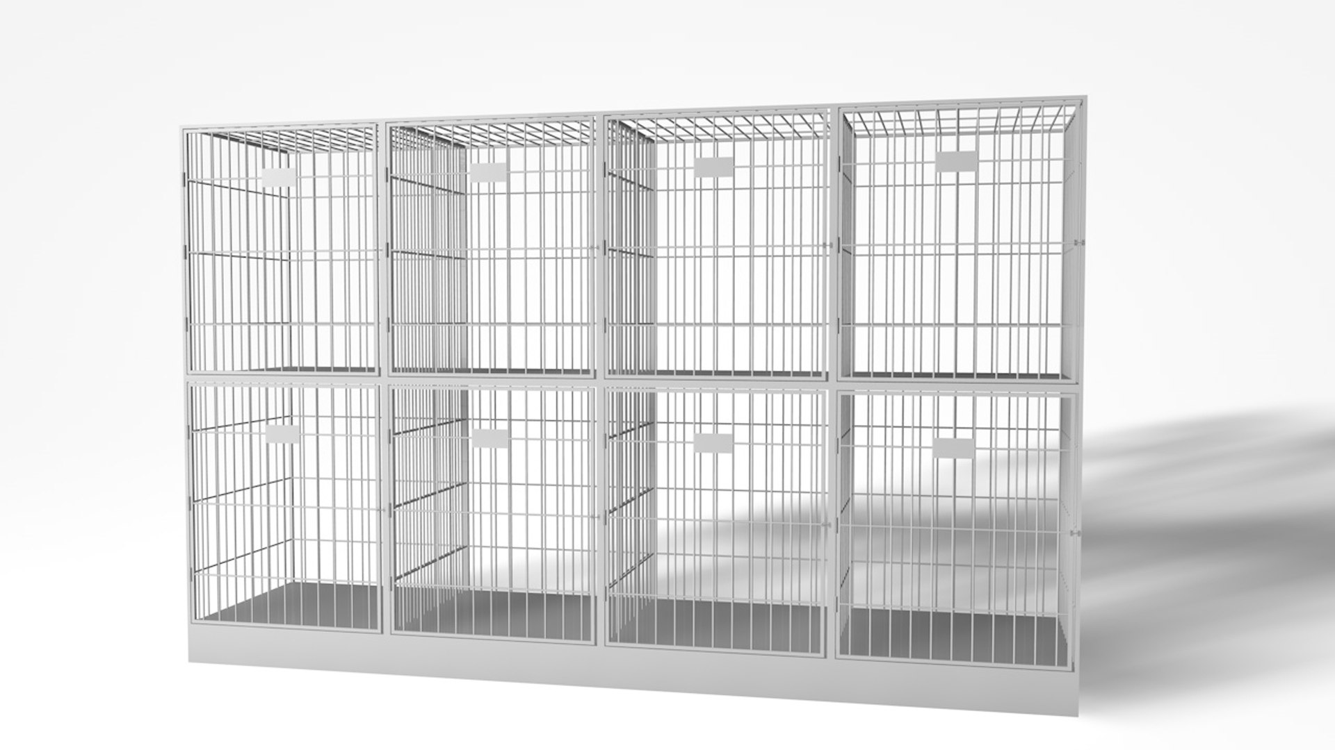 cage modeled fbx