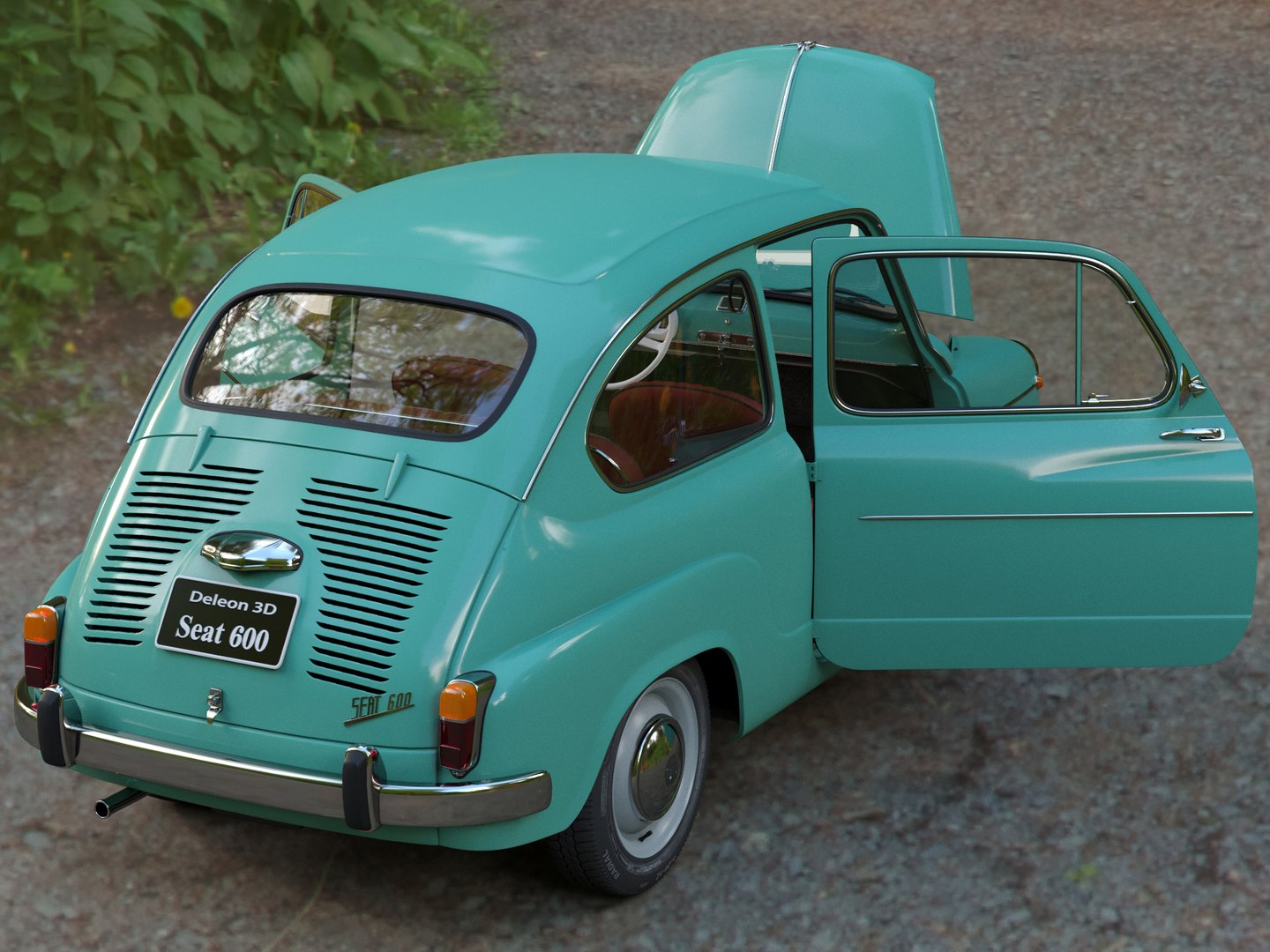 PAYA FIAT SEAT 600 verte plastique et tole 1/20 EUR 40,00 - PicClick FR