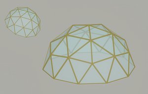 Greenhouse Dome 3D model