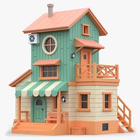 Custom Wooden House B