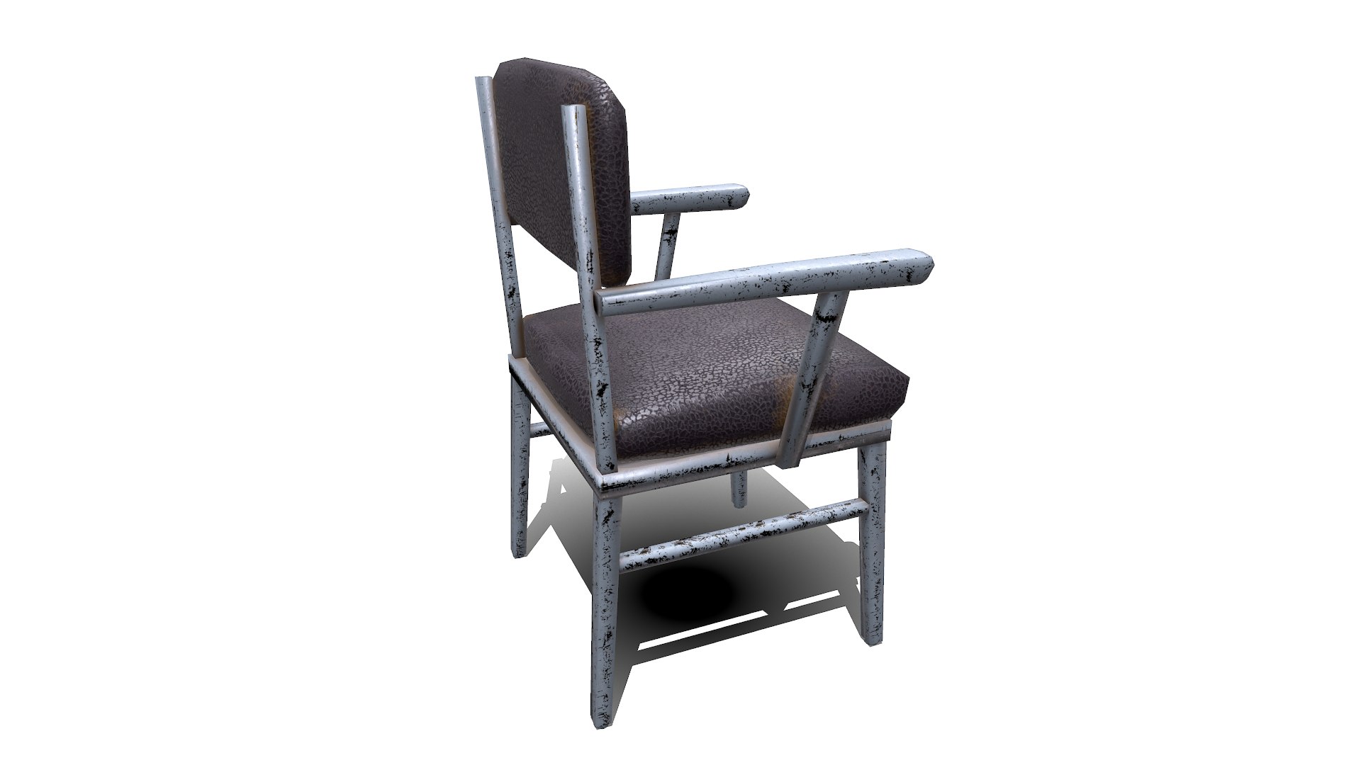 Free Old Chair Low-poly PBR Free 3D Model - TurboSquid 1822358