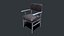 Old Chair Low-poly PBR Free