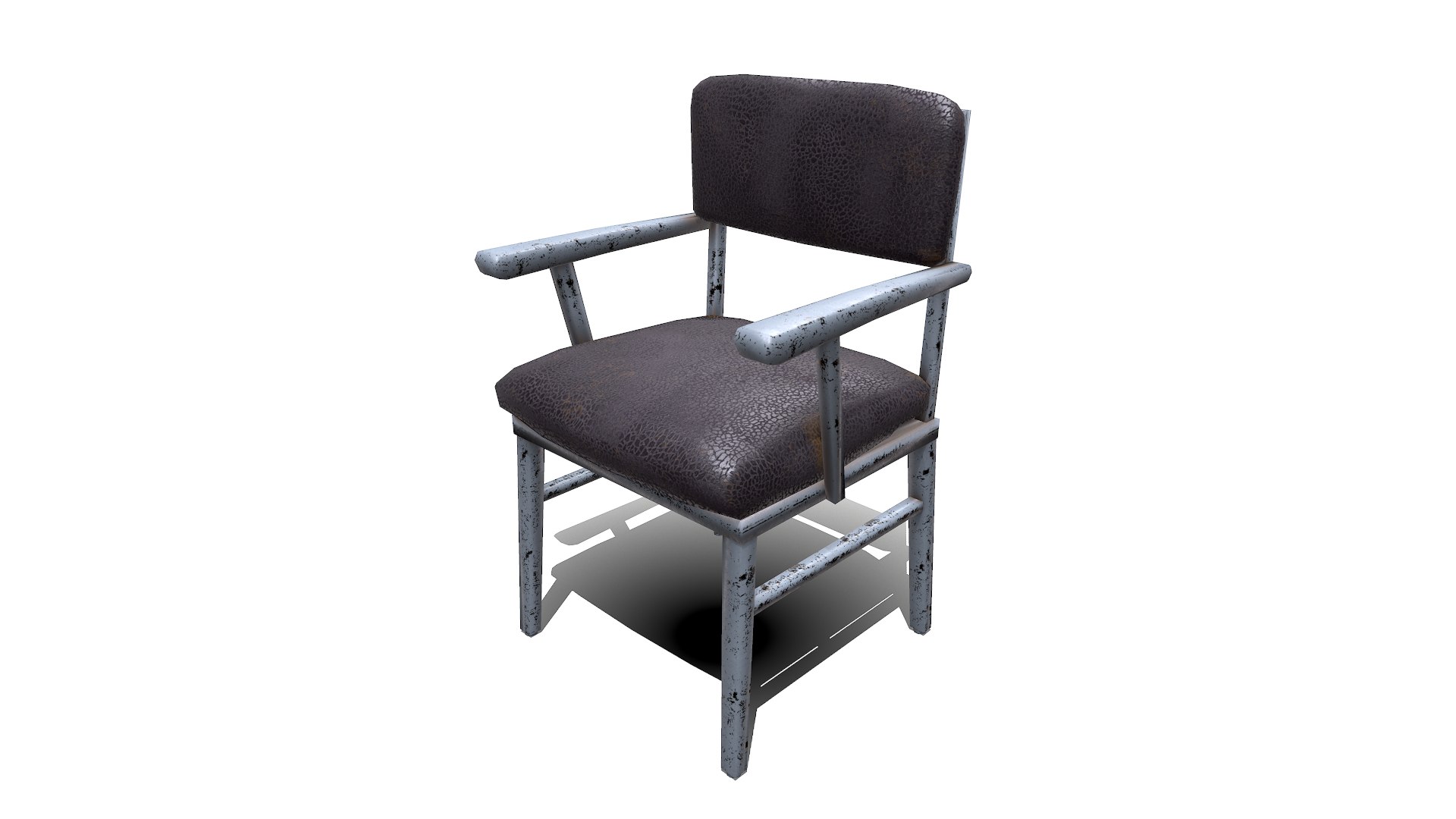 Free Old Chair Low-poly PBR Free 3D Model - TurboSquid 1822358