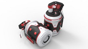 Sci-fi grenade - Hornet 023 3D model
