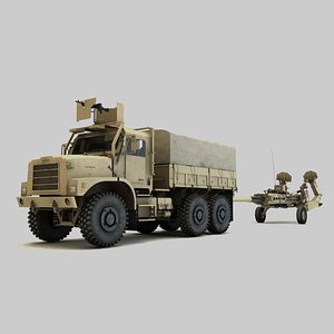 Mk23 MTVR M777 Howitzer