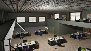 Police Station 3D