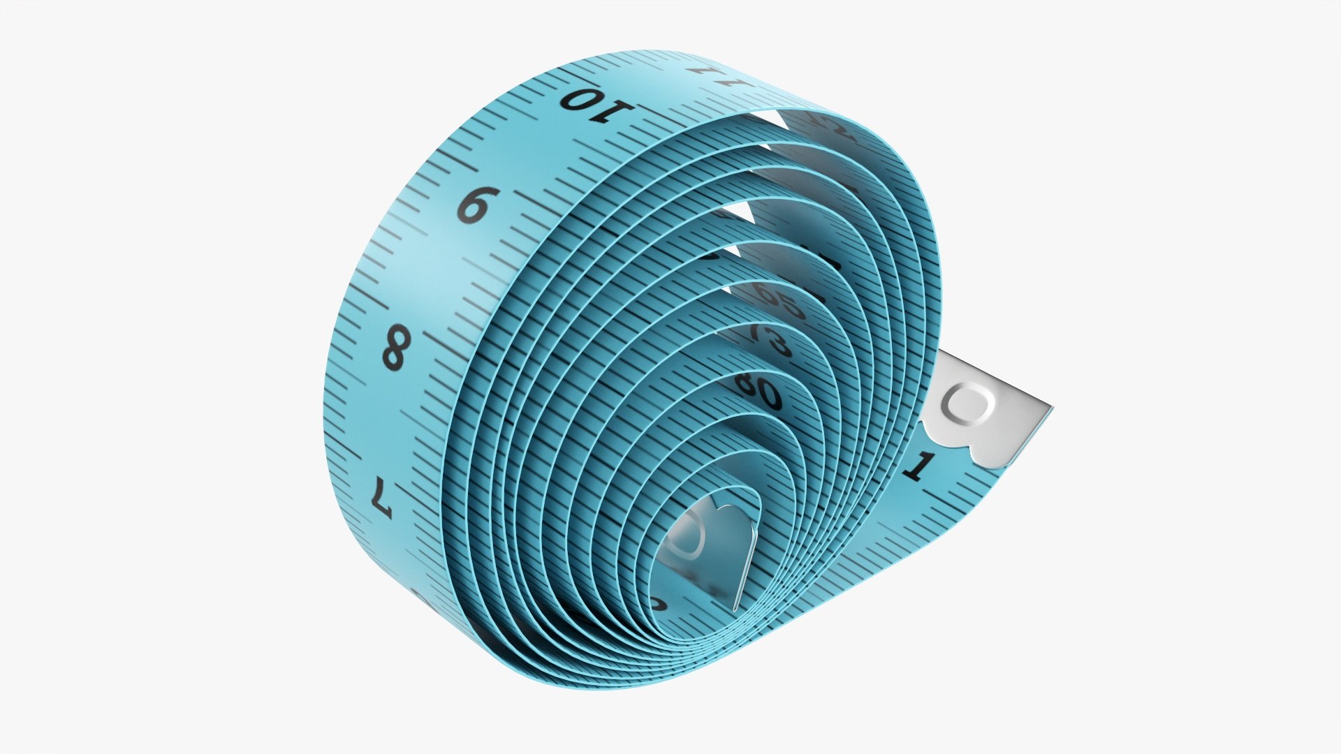 Seamstress Measuring Tape 3D model - TurboSquid 1949053