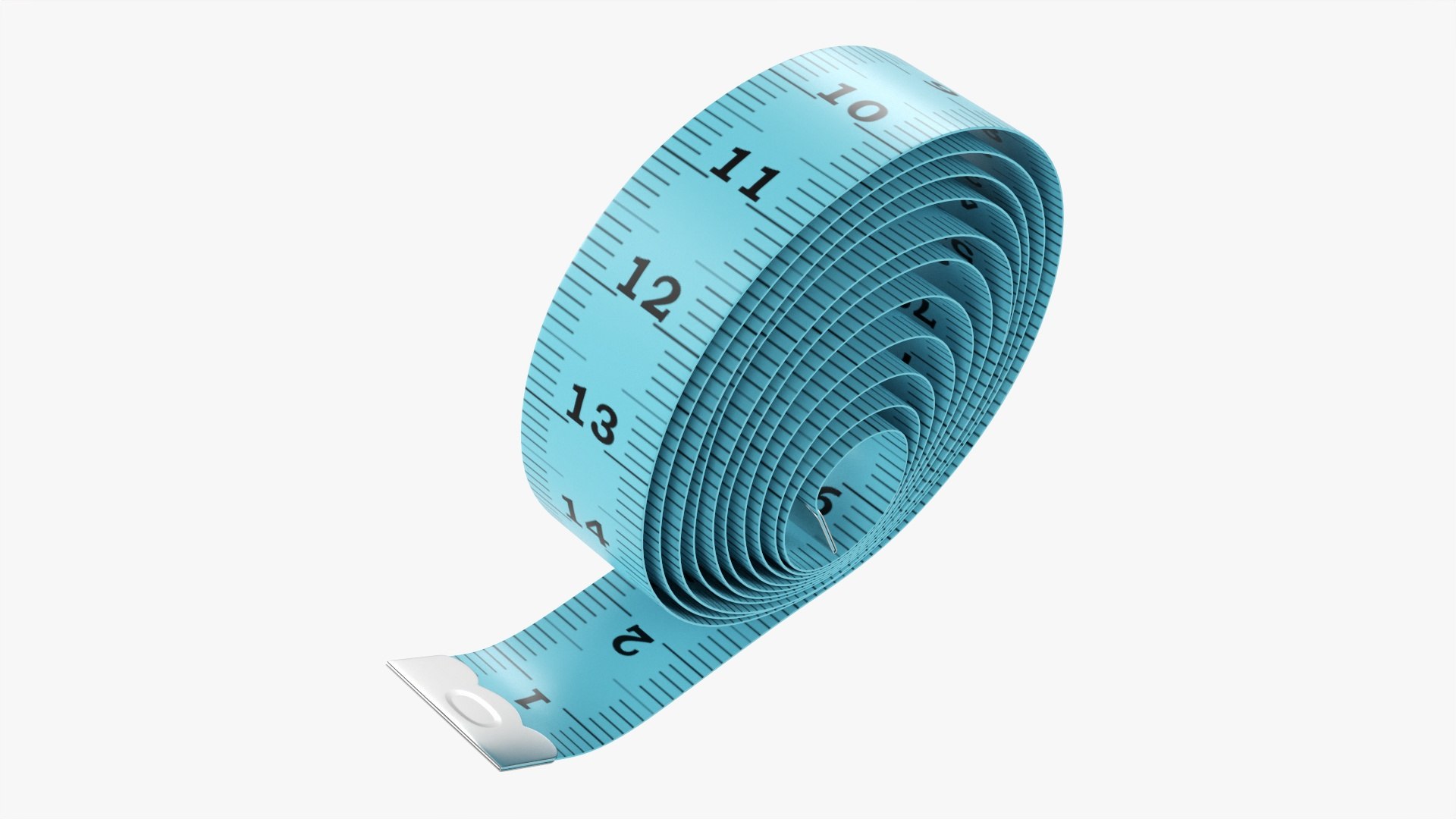 Seamstress Measuring Tape 3D model - TurboSquid 1949053