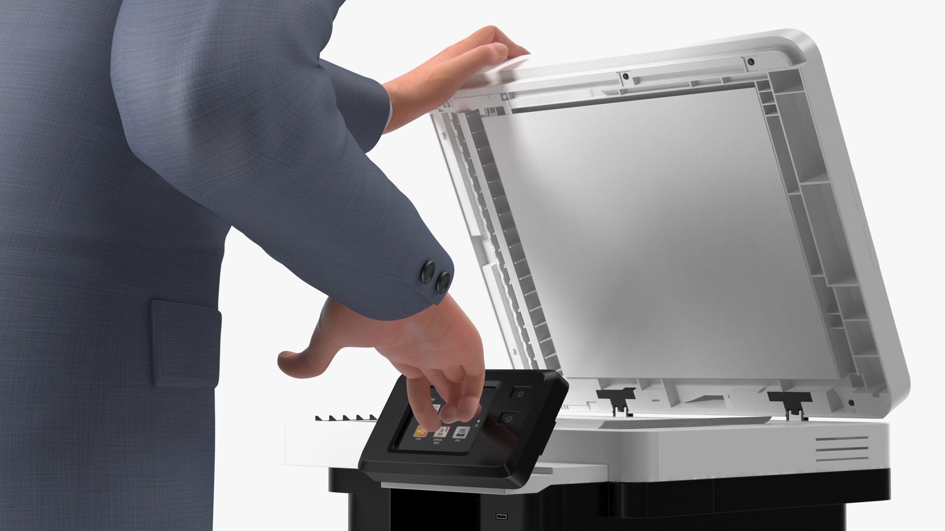 Multifunction Laser Printer with Business Man 3D model https://p.turbosquid.com/ts-thumb/sh/Dk4b1u/dJ/multifunctionlaserprinterwithbusinessmanvray3dmodel011/jpg/1645001508/1920x1080/fit_q87/88982c4437901658f01cdd2ddfcdf04ee39adc4a/multifunctionlaserprinterwithbusinessmanvray3dmodel011.jpg