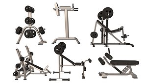 Press Bench  barbell  collection