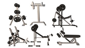 Press Bench barbell collection