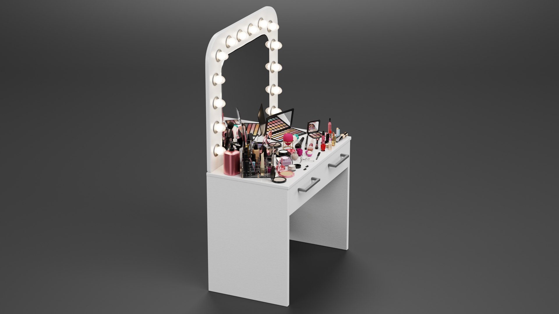 3D Cosmetics on Table model https://p.turbosquid.com/ts-thumb/sh/IODRMT/TU/cosmeticsontablec/png/1645096943/1920x1080/fit_q87/b0ed12ae2640254dcc58d668aff17c051bbaae55/cosmeticsontablec.jpg