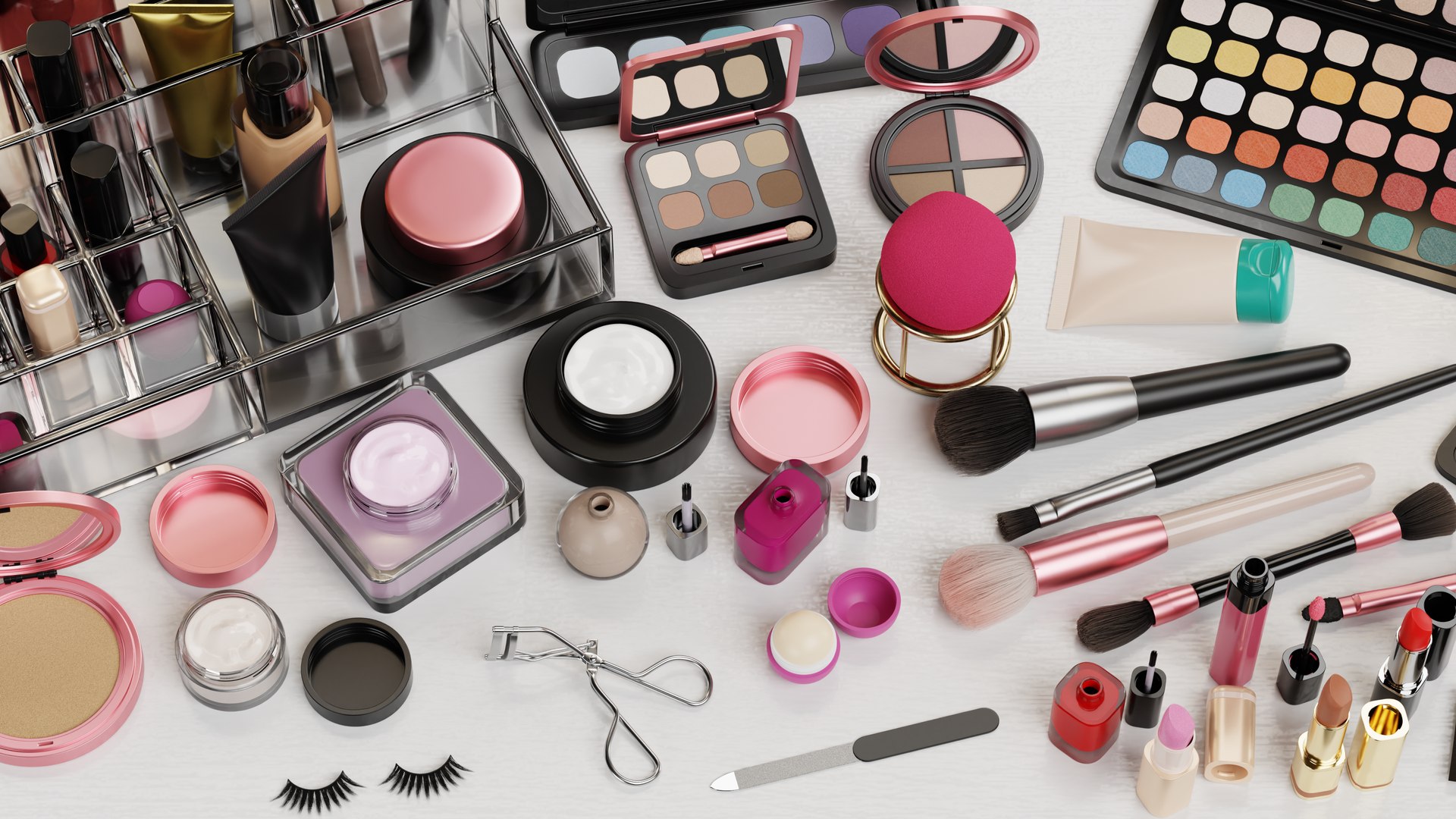 3D Cosmetics on Table model https://p.turbosquid.com/ts-thumb/sh/IODRMT/xo/cosmeticsontablei/png/1645096931/1920x1080/fit_q87/fa5a6081df183759ff2ec42fbe6990d37f6231b5/cosmeticsontablei.jpg