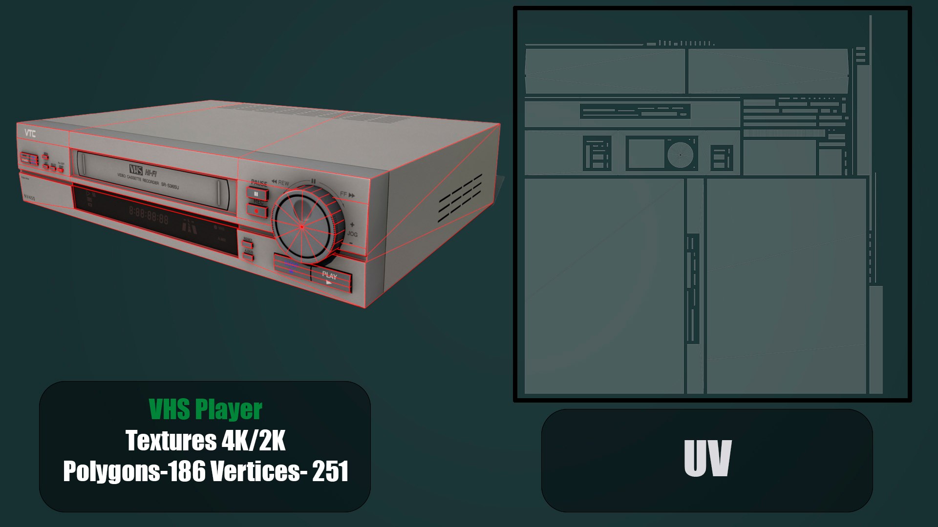 3D model VHS Player https://p.turbosquid.com/ts-thumb/sh/OdrSR6/2X/uv/jpg/1789244212/1920x1080/fit_q87/083cf30d0b7c8d6152c6649ac09caaa85064fa2e/uv.jpg
