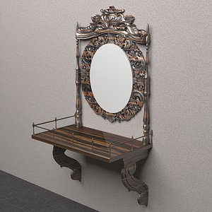3D Wall Console 8K