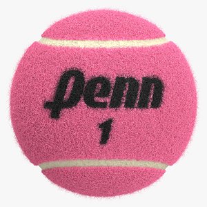 3D model Penn Tennis Ball - Pink