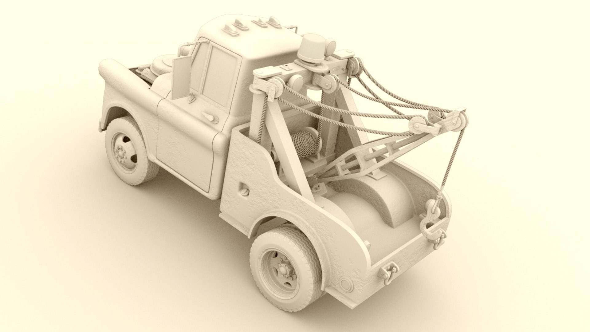 3D tow mater - TurboSquid 1350441