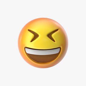 Emoji 8 Grinning Squinting Face