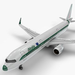 a321 neo alitalia l997 3D model