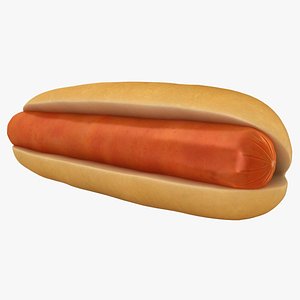 hot dog 3D