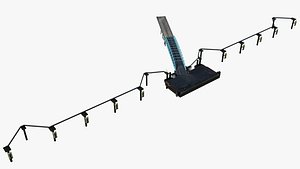 pier mooring 3D model