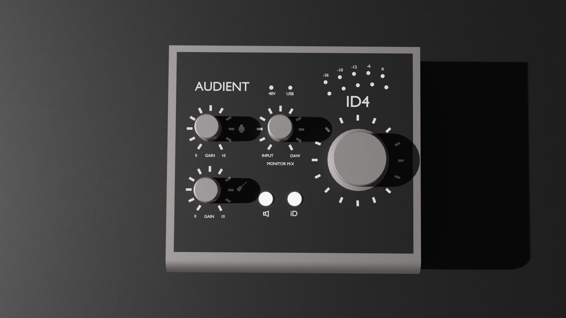 Audient Id4 Mk2 3D Model - TurboSquid 1816741