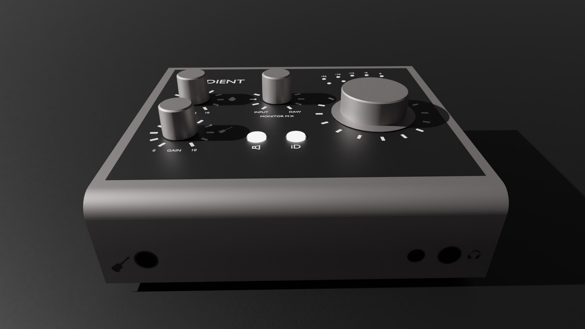 Audient Id4 Mk2 3D Model - TurboSquid 1816741