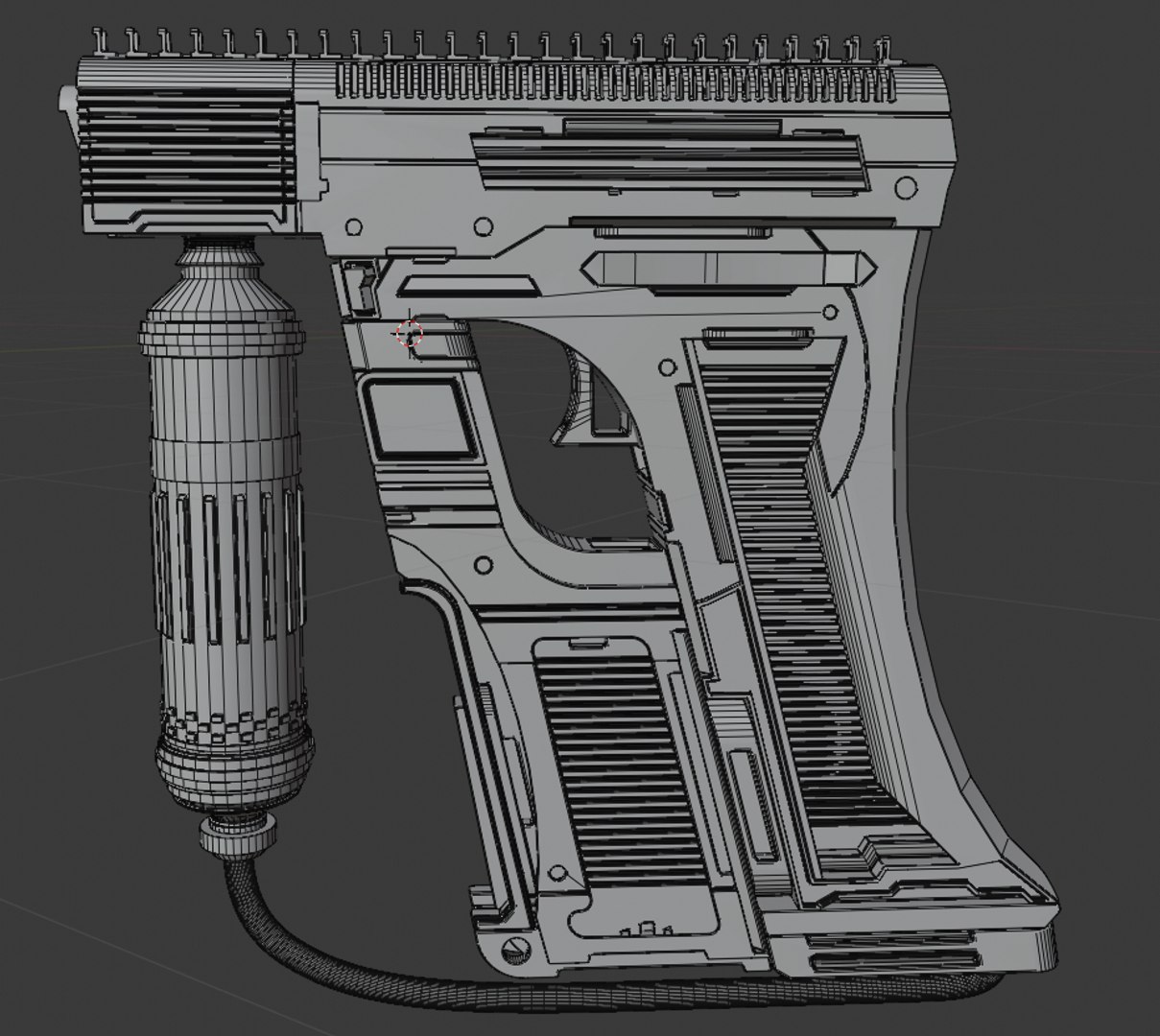 Modern sf gun model - TurboSquid 1560934