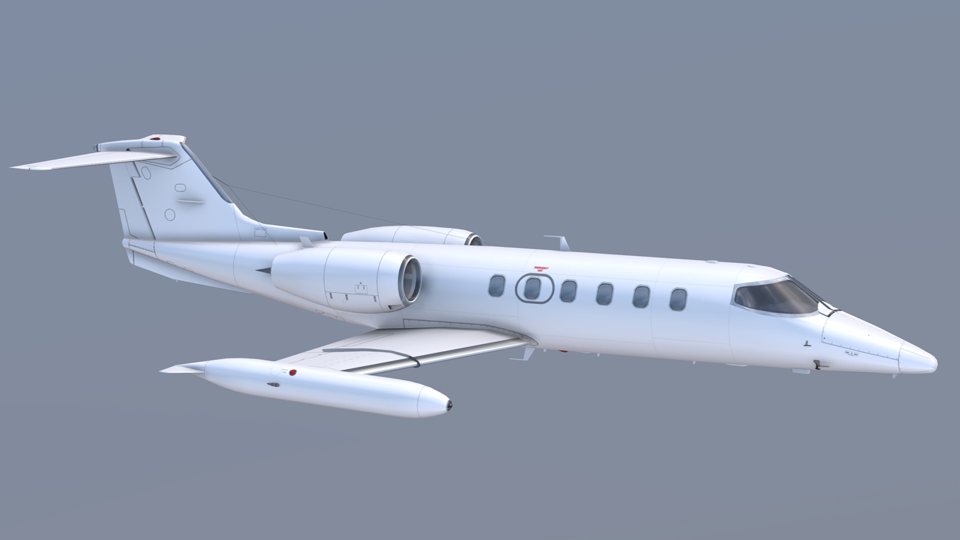 3D Learjet 35 Model - TurboSquid 2218266