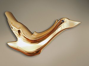 3D -Bird- pendant jewelry