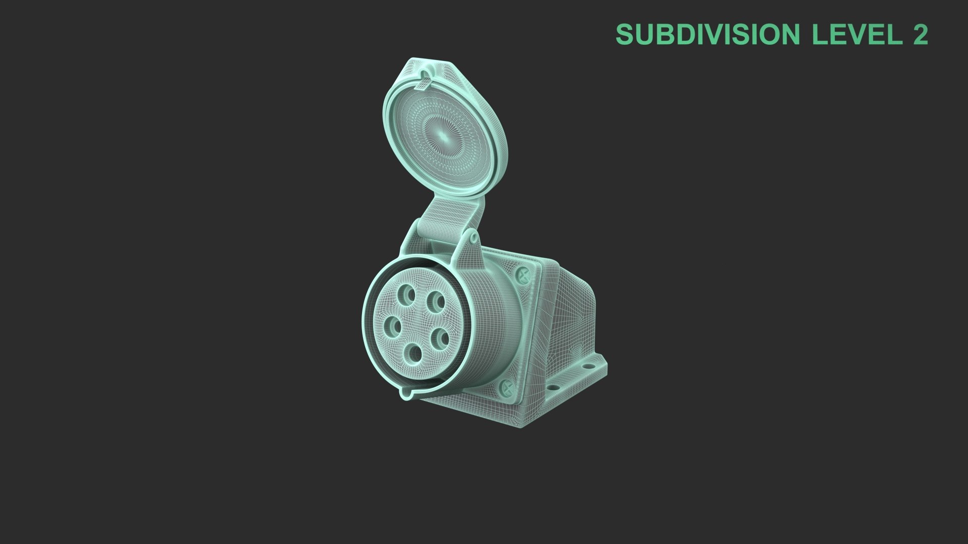 3D Three Phase Socket https://p.turbosquid.com/ts-thumb/sh/qB2Q4c/zv/wireframe_0001/jpg/1758782572/1920x1080/fit_q87/8139222edaec3e11fa34060d72b2473871e46e46/wireframe_0001.jpg