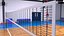 Volleyballplatz-Umkleideraum