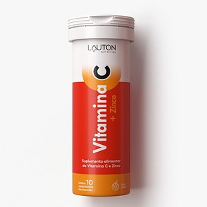 3D Vitamin C Effervescent model