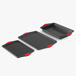Baking Trays Set model