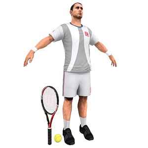 tennis player obj