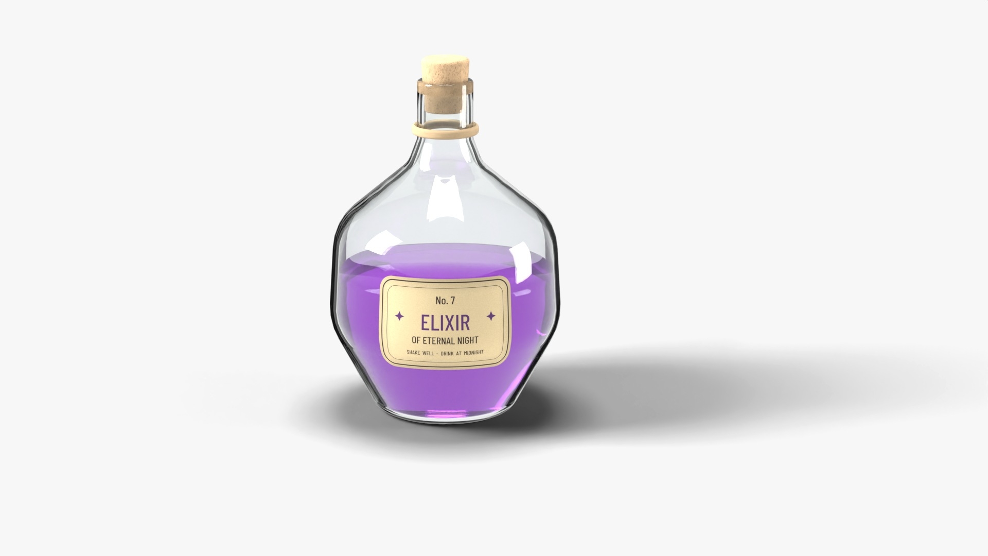 Witch Potion Flask with Purple Elixir and Cork - Fantasy Horror Prop model https://p.turbosquid.com/ts-thumb/si/10XGtN/Xc/tt/jpg/1792266740/1920x1080/turn_fit_q99/b055e98996a63f0579ce326620cdc685b96fc1b3/tt-1.jpg