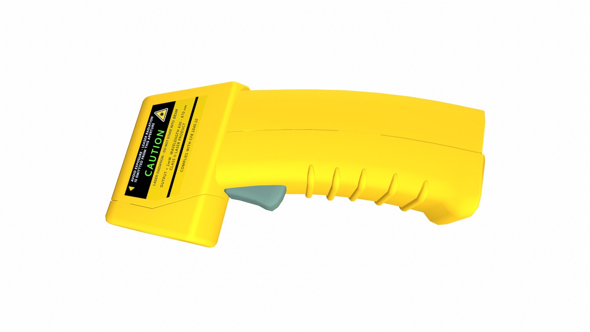 Scanner Gun 3D Model - TurboSquid 2328722