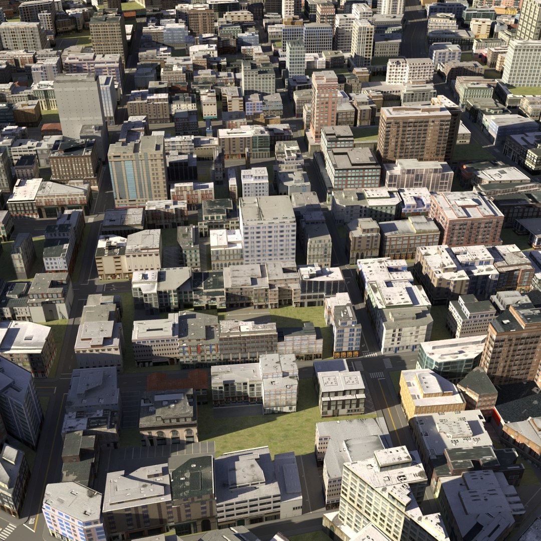 City Model - TurboSquid 1642381