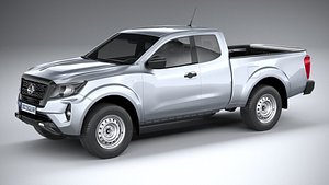 Nissan Navara RegularCab 2021 3D model