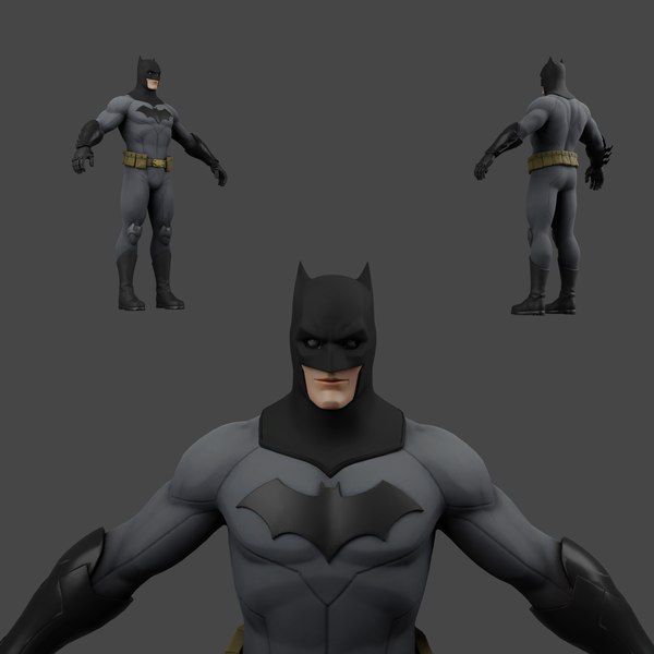 Batman Classic Lowpoly Rigged 3D model - TurboSquid 2033664