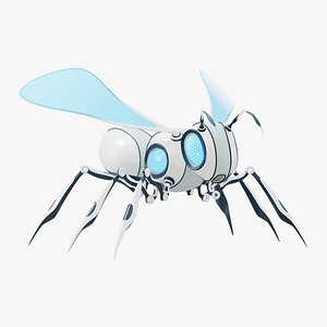 3D Insect Robot Bee model