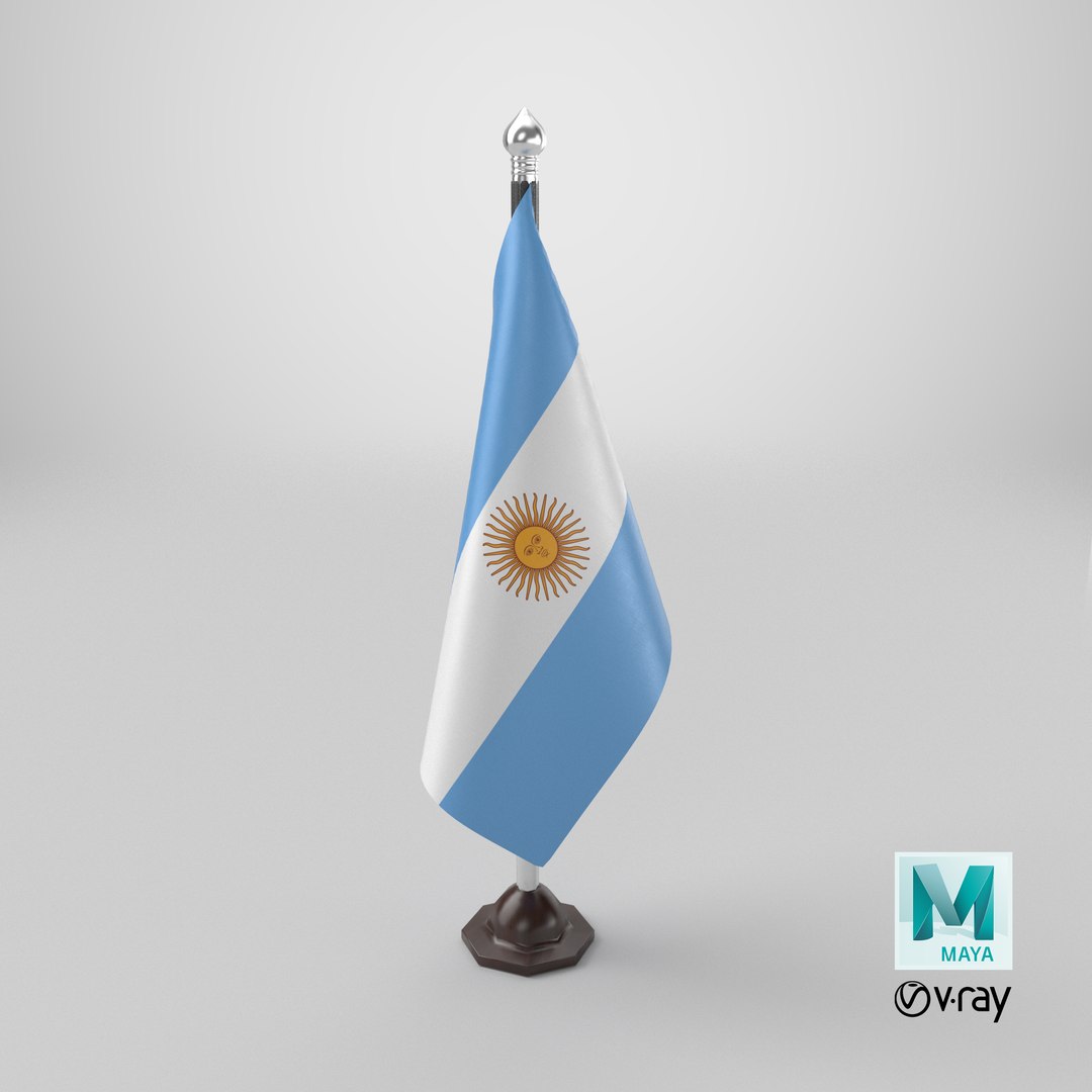 Argentina Flag Stand 3D model https://p.turbosquid.com/ts-thumb/si/9YJWXx/nk/stemcell_maya_vray_render/png/1767224610/1920x1080/fit_q87/93af24e455c6f50cbd89e38e126f4f046350348d/stemcell_maya_vray_render.jpg