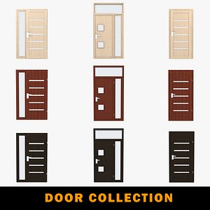 3D interior exterior door
