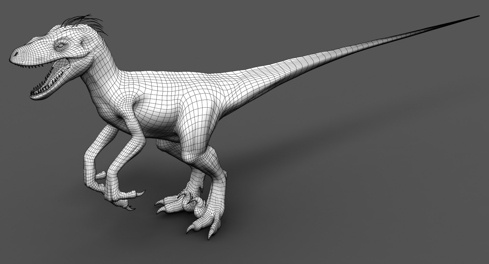 Velociraptor 1 3d Model