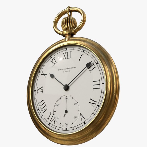 3D Pocket watch