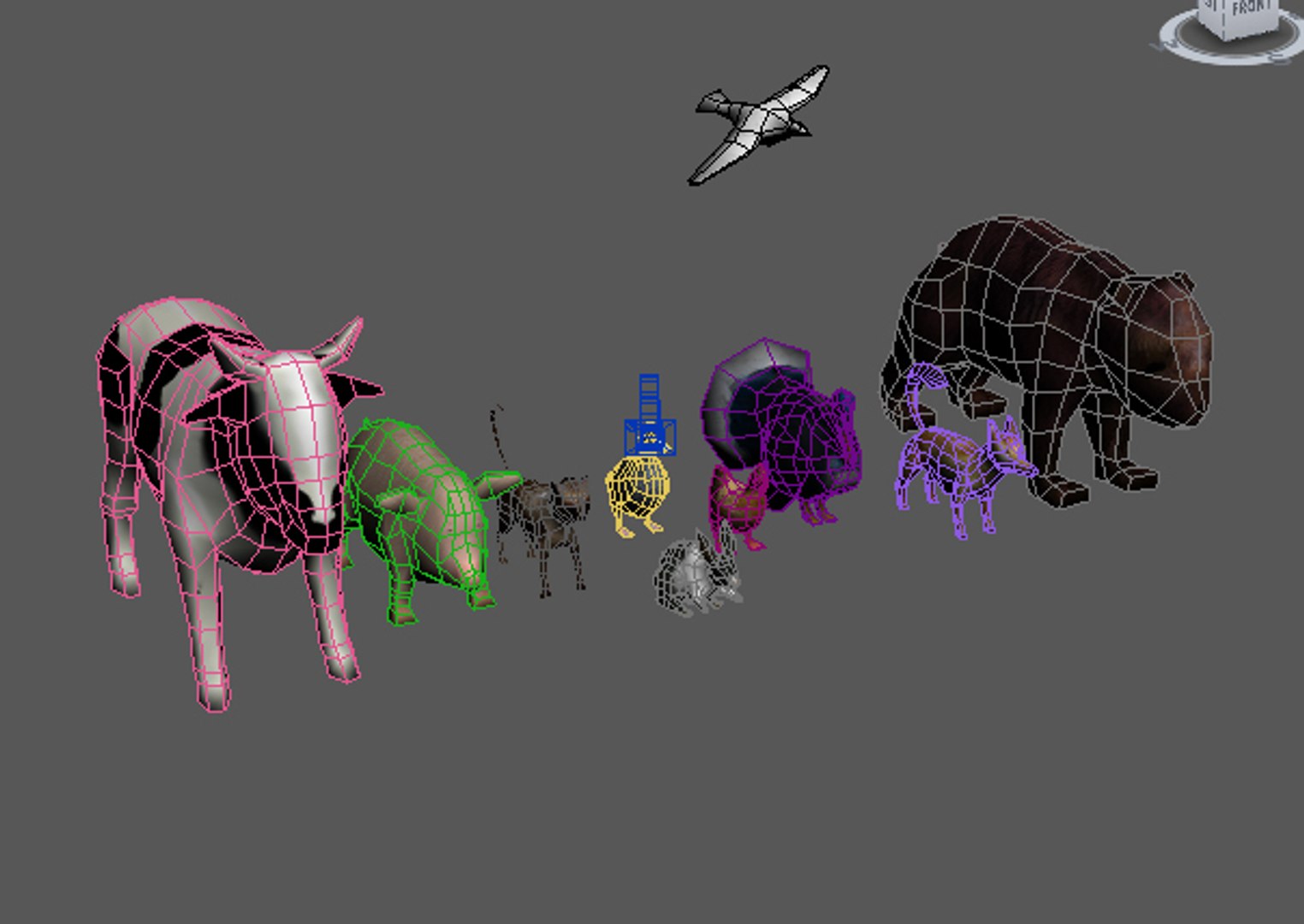 Animals 3d Model