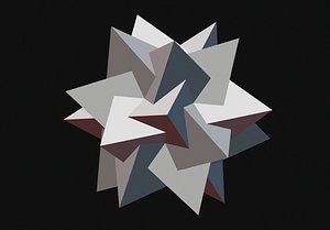 5 tetrahedron star-shaped icosahedron dodecahedron